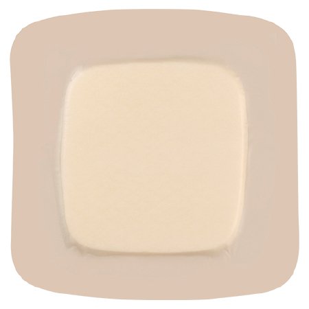 FoamLite - Foam Dressing 3-1/4 X 3-1/4 Inch Square Adhesive with Border Sterile - 421557