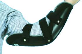 QualCraft - Elbow Immobilizer Medium / Large Contact Closure Beige - 510504