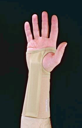 Freedom Short - Wrist Splint Cotton / Elastic Left Hand Beige Small - 5763
