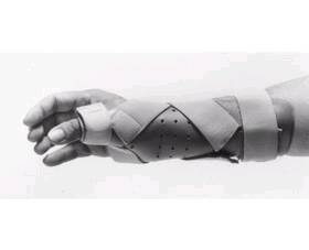 Freedom - Thumb Splint Small / Medium Hook and Loop Closure Left Hand Beige / Blue - 5832