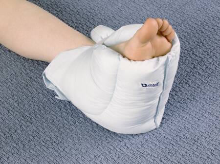AliMed Economy FootPillow - Heel Protector One Size Fits Most Light Blue - 64274