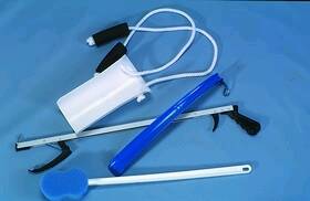 Alimed AliMed Economy ADL Hip / Knee Equipment Kit Reacher - 26 Inch Length / Shoehorn - 16-1/4 Inch Length - 80808