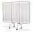 Alimed Privacy Screen Three-Panel 69 Inch - 930933