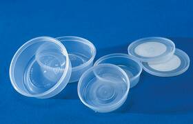 Alimed Putty Container Plastic Clear 2 oz. - 5243