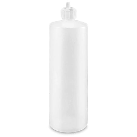 Uline - Cylinder Bottle Laboratory HDPE 1,000 mL (32 oz.) - S-14503