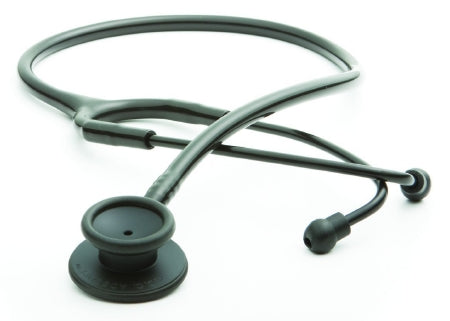 American Diagnostic Corp Adscope-Lite 609 Ultra-lite Clinician Stethoscope Black 1-Tube 22 Inch Tube Double Sided Chestpiece - 609BK