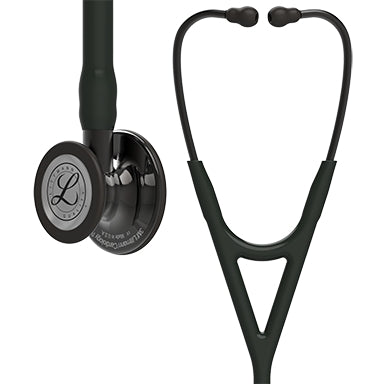 3M Littmann Cardiology IV Cardiology Stethoscope Black 1-Tube 22 Inch Tube Double Sided Chestpiece - 6151