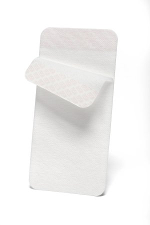 3M Medipore Dress-It - Dressing Retention Tape with Liner Pre-Cut Pad Soft Cloth 3-7/8 X 7-7/8 Inch White NonSterile - 2955
