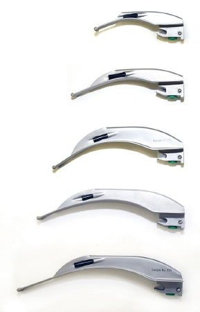 Sun Med GreenLine / D Laryngoscope Blade Macintosh Size 2 Child - 5-5332-02