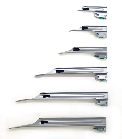 Sun Med GreenLine / D Laryngoscope Blade Miller Size 0 Newborn - 5-5333-00