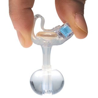 Applied Medical Technologies Mini ONE Low Profile Balloon Button Gastrostomy Tube 16 Fr. 3.0 cm Silicone Sterile - 1-5-1630-I