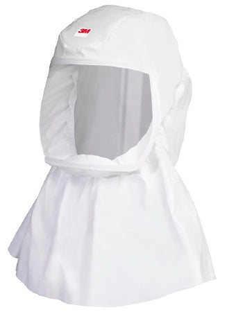3M Versaflo Respirator Hood Small / Medium White Pull On - S-433S-5