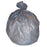 Right Sack System - Trash Bag 56 gal. Gray LLDPE 1.6 mil 44 X 55 Inch Gusset Seal Bottom Flat Pack - HERH56G