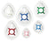Cypress O-Two Anesthesia Face Mask Round Style Neonatal User Size 0 Hook Ring - 02FM-5206-CS