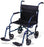 Classics - Transport Chair Steel Frame 300 lbs. Weight Capacity Black Upholstery - FGA33677 0000