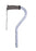 Apex-Carex Healthcare Soft Grip Offset Cane Aluminum 30-1/2 to 39-1/2 Inch Height Blue Floral Design - FGA58500 0000