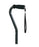 Carex - Offset Cane Aluminum 29 to 38 Inch Height Black - FGA78411 0000