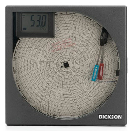 Dickinson Company Temperature and Humidity Chart Recorder 24-Hour / 7-Day / 31-Day - TH8P3