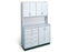 Hausmann Industries - Cabinet Unit Counter Top Nylon 5 Drawers 1 Adjustable Shelf - GLR-B4
