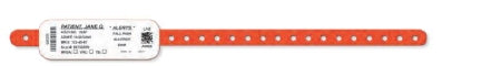 Precision Dynamics Pharmex Conf-ID-ent Identification Band Write On Wristband Adhesive Closure Without Legend - WBZA234T-1