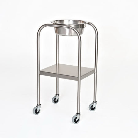 Mid Central Medical Solution Stand 7 Quart Basin 1 Basin Shelf Base 15 X 18 X 34 Inch - MCM1001