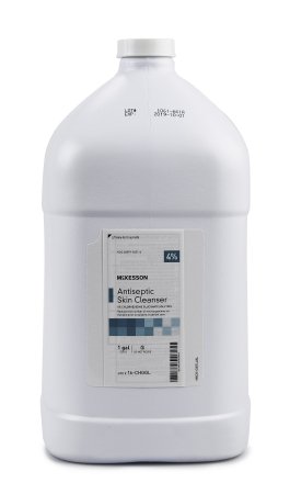 McKesson McKesson Antiseptic Skin Cleanser 1 gal. Jug 4% CHG (Chlorhexidine Gluconate) / Isopropyl Alcohol - 16-CHGGL