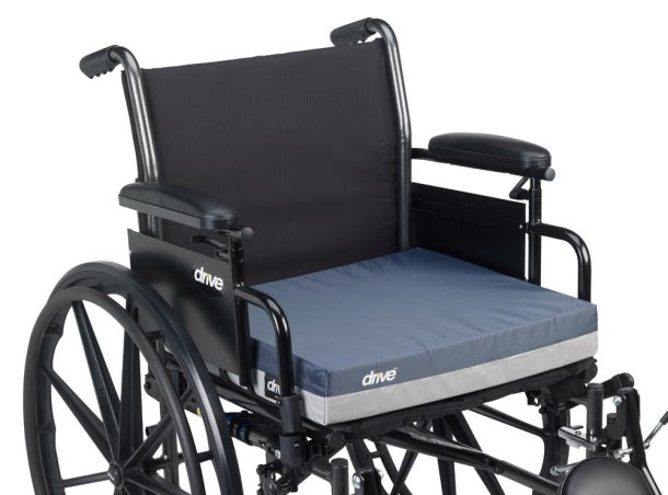 Drive Medical Gel "E" Skin Protection 3" Gel/Foam Wheelchair Cushion