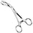 Sklar - Bone Holding Forceps Verbrugge 9-3/4 Inch Length OR Grade Stainless Steel NonSterile Ratchet Lock Finger Ring Handle Curved 9.5 mm Blunt Serrated Jaws - 40-2601