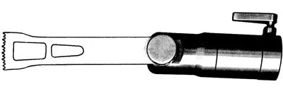 Sklar - Sagittal Saw Large, Stainless Steel, Straight, Serrated, Reusable, Non-Sterile, Premium OR-Grade - 11-2300