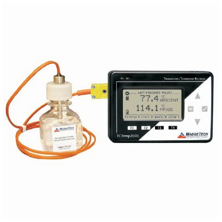 MadgeTech VTMS - Refrigerator / Freezer Vaccine Data Logger with Alarm Celsius -148° to +176°F (-100° to +80°C) Thermocouple Probe Internal Sensor / Type K Thermocouple Probe Battery Operated - 15060701