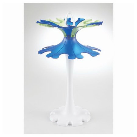 Heathrow Scientific - Carousel Pipette Stand 40.8 cm X Base: 15.8 cm; Top: 22.9 cm, Universal, Blue/Green - 14127550