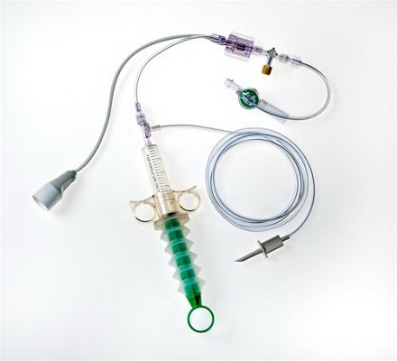 Convatec AbViser AutoValve Monitoring Device With Edwards Lifesciences TruWave Transducer, Pole Mount - ABV321