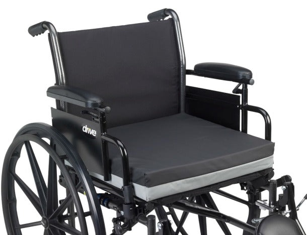 Drive Medical Gel-U-Seat Skin Protection 3" Gel/Foam Wheelchair Cushion