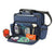 Hopkins Medical Products Home Health Series Shoulder Bag Navy 600D Waterproof 3-1/2 X 3-1/2 X 14 Inch - 0650CA-NV