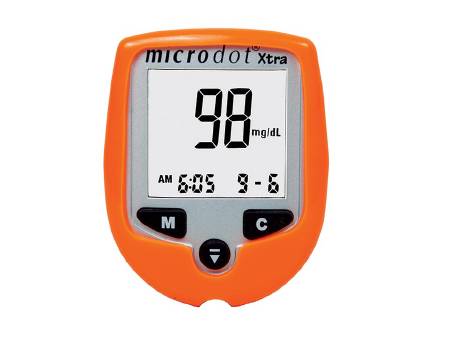 Cambridge Sensors USA Microdot Safety Lancet Fixed Depth Lancet 2.2 mm Depth 23 Gauge Pressure Activated - 523-23