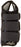 Bird & Cronin Clamshell Premier Wrist Brace Contoured Aluminum Palmar Stay, Plastic Dorsal Stay Polyester, Foam, Nylon Left Hand Black 2X-Small - 50004390