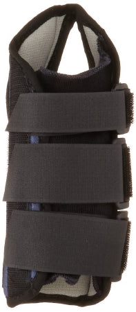 Bird & Cronin Clamshell Premier Wrist Brace Contoured Aluminum Palmar Stay, Plastic Dorsal Stay Polyester, Foam, Nylon Right Hand Black X-Large - 50004385