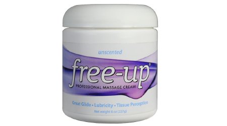 Free-Up - Massage Treatment 8 oz. Jar Unscented Cream - 13-3244