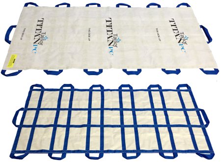 Taylor Healthcare Products Titan PC Transfer Sheet White / Blue 40 X 80 Inch - 43-TITANPC