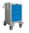 Waterloo Industries Emergency Cart 23 X 24.5 X 36 Inch Blue, Gray - JSGLU-3369-LTB