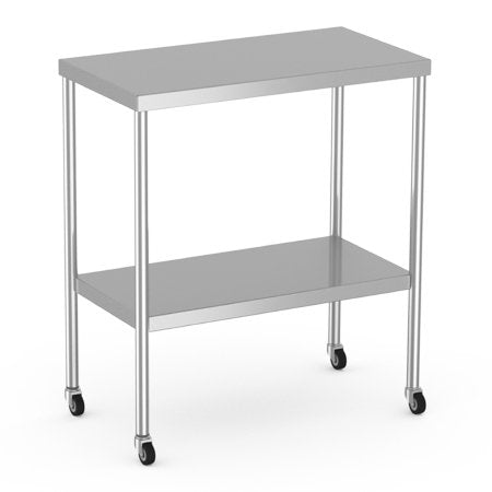 Mac Medical - Instrument Table 16 X 30 Inch Stainless Steel - T0002
