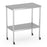 Mac Medical - Instrument Table 16 X 30 Inch Stainless Steel - T0002