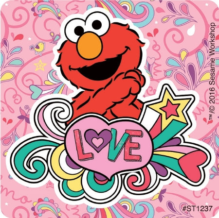 Smilemakers  100 Per Unit Disney Elmo Sticker 2.5 Inch - ST1237B