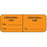 Precision Dynamics Pre-Printed Label Anesthesia Label PERIPHERAL LINE/Date_____/Time|PERIPHERAL LINE/By_____ Fluorescent Orange 3/4 X 2 Inch - 59704676