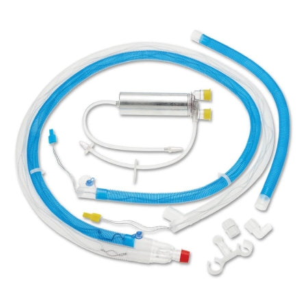 ConchaSmart - Breathing Circuit Corrugated Tube 72 Inch Tube Dual Limb Adult Without Bag Single Patient Use Heated Circuit - HUD87035KIT