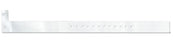 Conf-id-ent - Identification Wristband with Shield Conf-ID-ent Write On Band Permanent Snap Without Legend - WBSNIA-1
