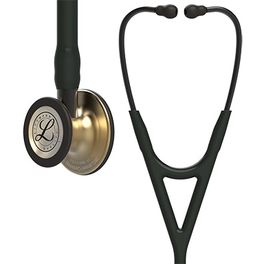 3M Littmann Cardiology IV Cardiology Stethoscope Black 1-Tube 22 Inch Tube Double Sided Chestpiece - 6151