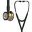 3M Littmann Cardiology IV Cardiology Stethoscope Black 1-Tube 22 Inch Tube Double Sided Chestpiece - 6151