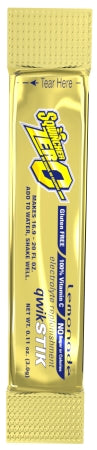 Kent Precision Foods Sqwincher Quik Stik Zero Electrolyte Replenishment Drink Mix Lemonade Flavor 11 oz. - X428-M2600