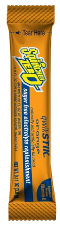 Sqwincher Quik Stik Zero - Electrolyte Replenishment Drink Mix Orange Flavor 0.11 oz. - 159060100